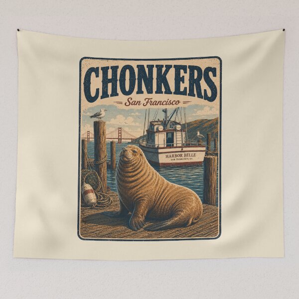 Item preview, Chonkers Sea Lion designed and sold by Eh Plus Designs.