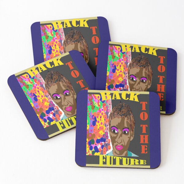 Item preview, "VA BACK TO THE FUTURE" abstract A designed and sold by VAVibrationArt.