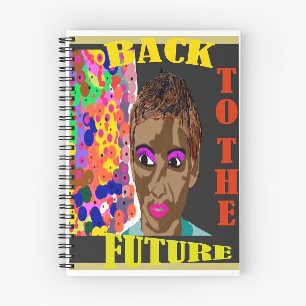 Item preview, "VA BACK TO THE FUTURE" abstract A designed and sold by VAVibrationArt.