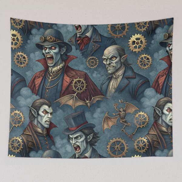 Item preview,  Monsters and Creatures ,  Halloween Steampunk Gothic Style Design 3  designed and sold by justrachna.