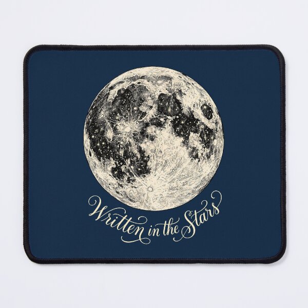 Item preview, Written in the Stars Mystical Astrology Moon Illustration designed and sold by SplashTastic.