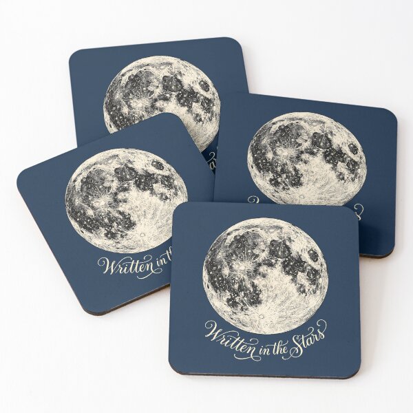 Item preview, Written in the Stars Mystical Astrology Moon Illustration designed and sold by SplashTastic.