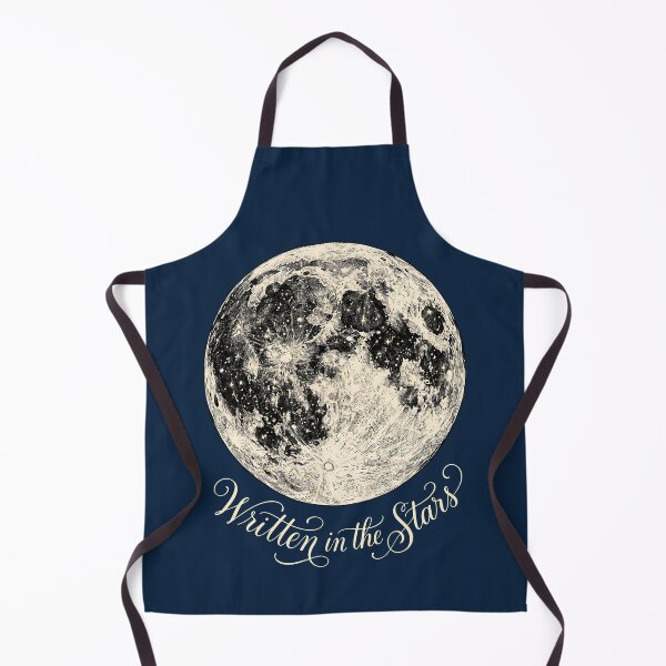 Item preview, Written in the Stars Mystical Astrology Moon Illustration designed and sold by SplashTastic.