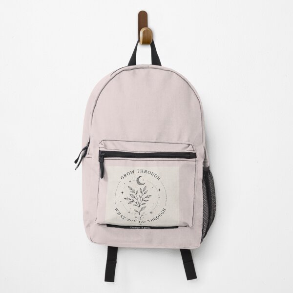 Item preview, Grow Through What You Go Through Minimalist Botanical Design designed and sold by Stekooo.