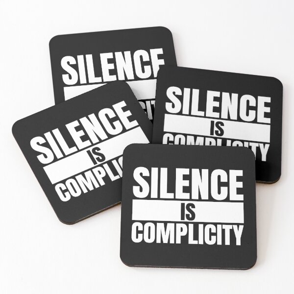 Item preview, Silence Is Complicity designed and sold by Dondonmart.
