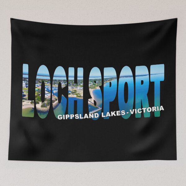 Item preview, LOCH SPORT Gippsland Lakes Victoria - Marina Sunny Day for the Beach designed and sold by Adam Gormley.