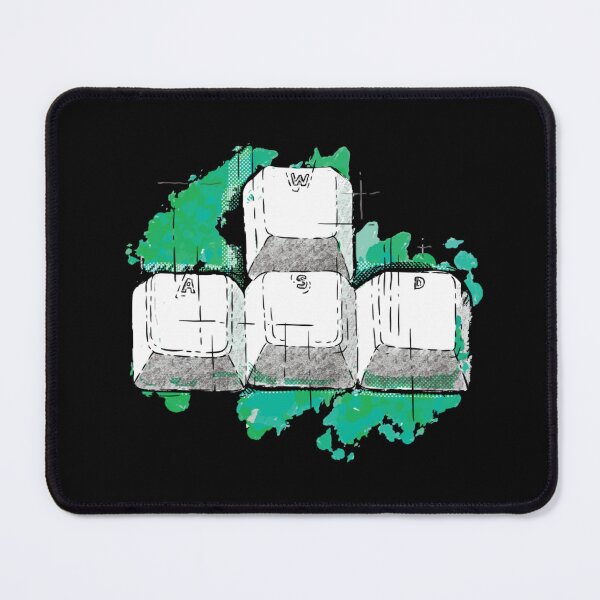 Item preview, WASD Movement Sketch - PC Gamer Keys designed and sold by MrGlayga.