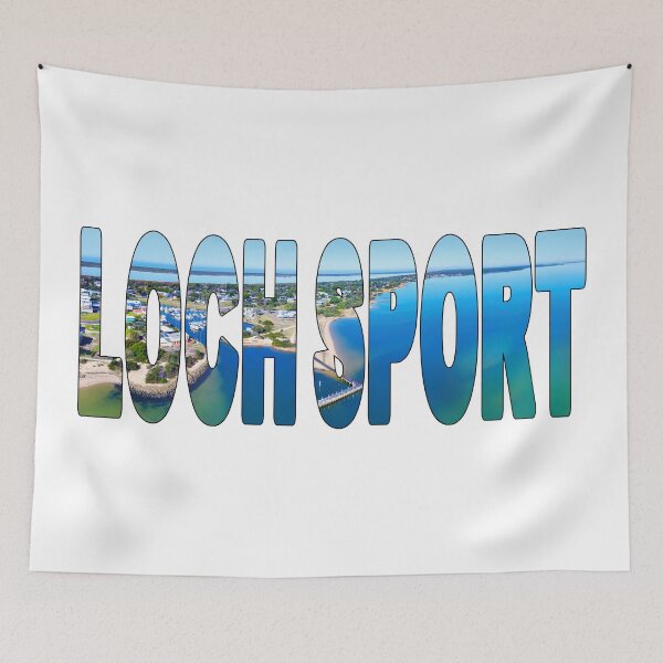 Item preview, LOCH SPORT - Gippsland Victoria Marina Sunny Day for the Beach designed and sold by Adam Gormley.