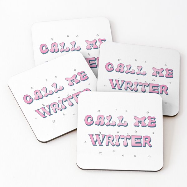 Item preview, Call Me Writer designed and sold by petalandarmour.