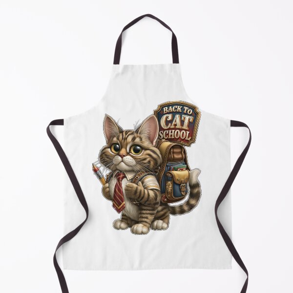 Item preview, Back To Cat School Cute Kitten Student designed and sold by Marcikart.