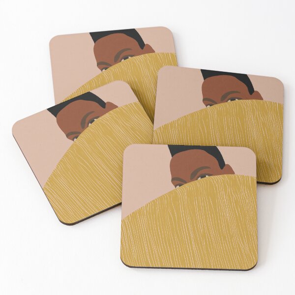 Item preview, Mustard Yellow Abstract Woman Portrait Print designed and sold by Maisonsucces.