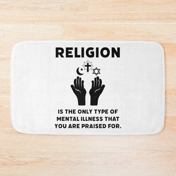 Item preview, Religion, mental illness that you are praised for. designed and sold by Rachel the Artist .