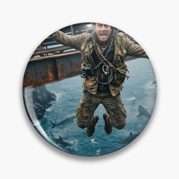 Item preview, Daredevil Over Shark Sea Waters designed and sold by Uniqueartai.