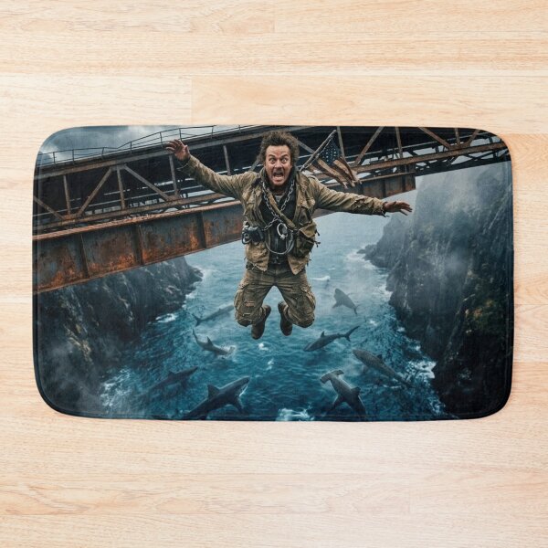 Item preview, Daredevil Over Shark Sea Waters designed and sold by Uniqueartai.