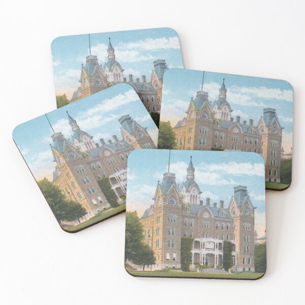Item preview, Columbus State Hospital Original Vintage Postcard – State Hospital designed and sold by GhostlyWorld.