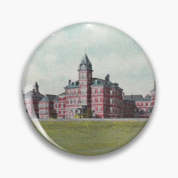 Item preview, Clarinda State Hospital Original Vintage Postcard – Iowa State Hospital designed and sold by GhostlyWorld.