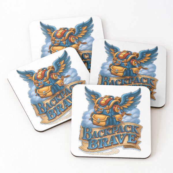 Item preview, Backpack Brave Magical Flying Winged Bag designed and sold by Marcikart.