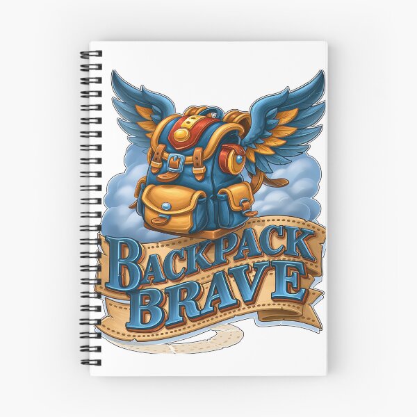 Item preview, Backpack Brave Magical Flying Winged Bag designed and sold by Marcikart.
