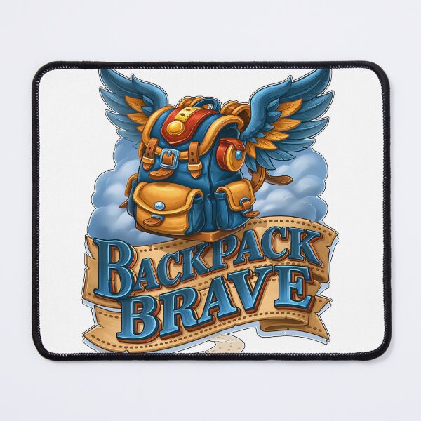 Item preview, Backpack Brave Magical Flying Winged Bag designed and sold by Marcikart.