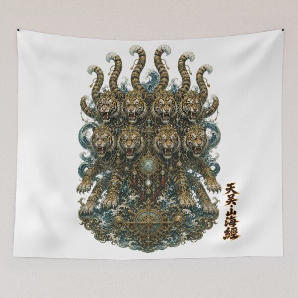 Item preview, Tianwu Eight-Headed Water God Mystical Shan_Hai_Jing designed and sold by holyminix.