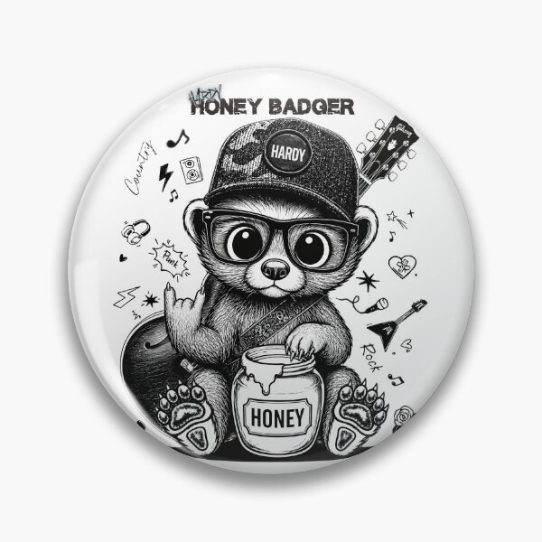 Item preview, HARDY Honey Badger designed and sold by OODADEV.