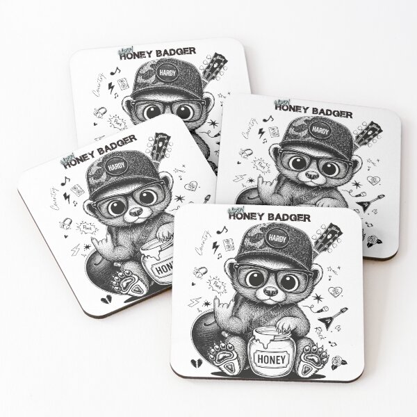 Item preview, HARDY Honey Badger designed and sold by OODADEV.