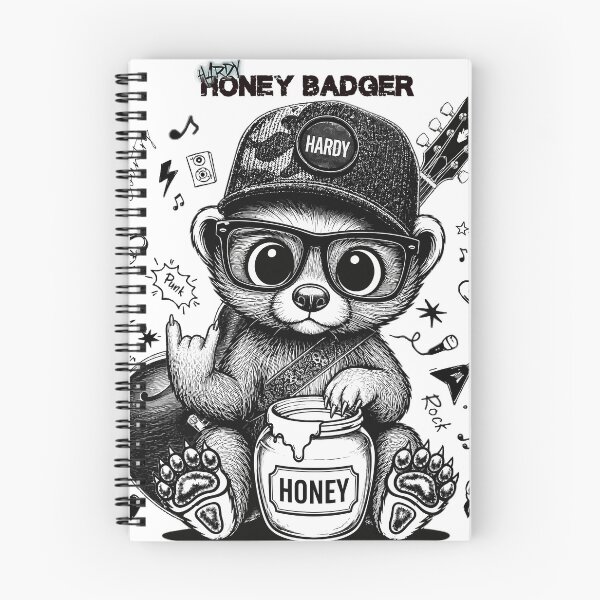 Item preview, HARDY Honey Badger designed and sold by OODADEV.