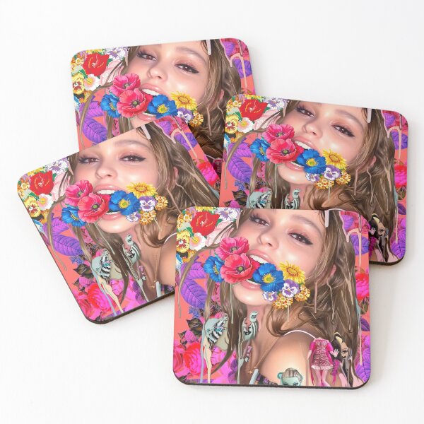 Item preview, Psychedelic lily rose Depp design  designed and sold by y2kponyclub.