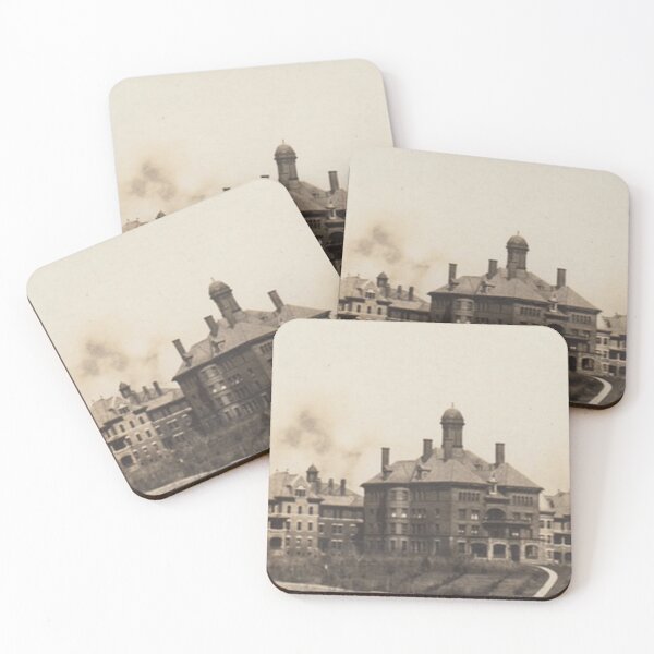 Item preview, Cherokee Mental Health Institute Original Vintage Postcard – Smokestack designed and sold by GhostlyWorld.