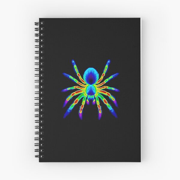 Item preview, Neon Rainbow Spider Psychedelic Art designed and sold by Peac7e.