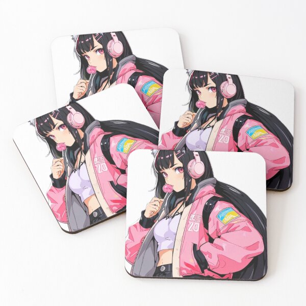 Item preview,     Sweet Cyber Catgirl Neon Anime Aesthetic designed and sold by AnimDream .