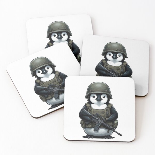 Item preview, Tactical Penguin  designed and sold by TheEndDesign.