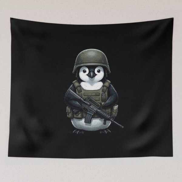 Item preview, Tactical Penguin  designed and sold by TheEndDesign.