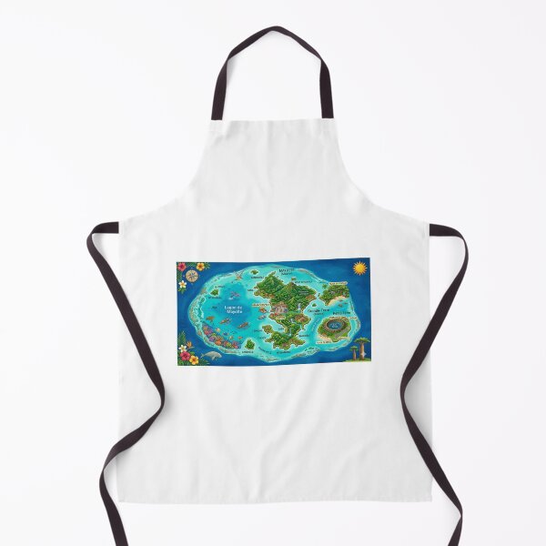 Item preview, A map of Mayotte in illustrative image form, featuring beautiful landscapes surrounded by the lagoon. designed and sold by FoxinhoSoumaila.