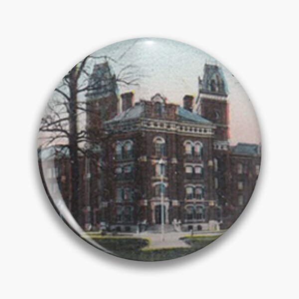 Item preview, Central State Hospital (Indianapolis, Indiana) Original Vintage Postcard – Central Indian Asylum designed and sold by GhostlyWorld.