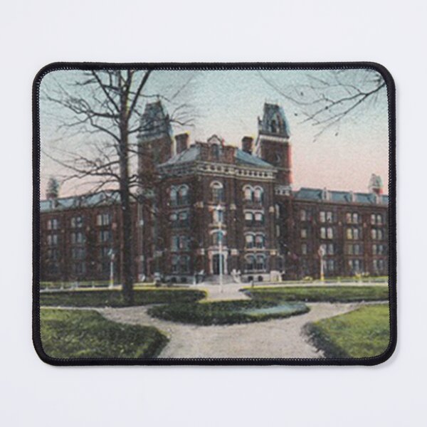 Item preview, Central State Hospital (Indianapolis, Indiana) Original Vintage Postcard – Central Indian Asylum designed and sold by GhostlyWorld.