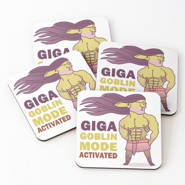 Item preview, Gigachad goblin mode activated  designed and sold by AlfreyArt.