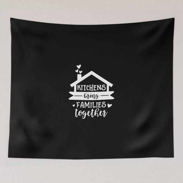 Item preview, Kitchen Bring Families Together Kitchen | Quote Art designed and sold by niclothing.