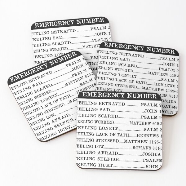 Item preview, Top Bible Emergency Numbers! designed and sold by fribabywonder.