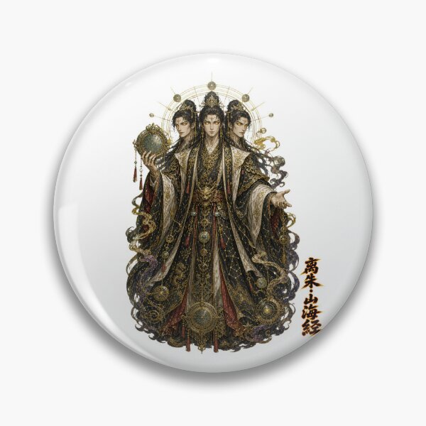 Item preview, Lizhu Three Heads Six Eyes Mystical Shan_Hai_Jing  designed and sold by holyminix.