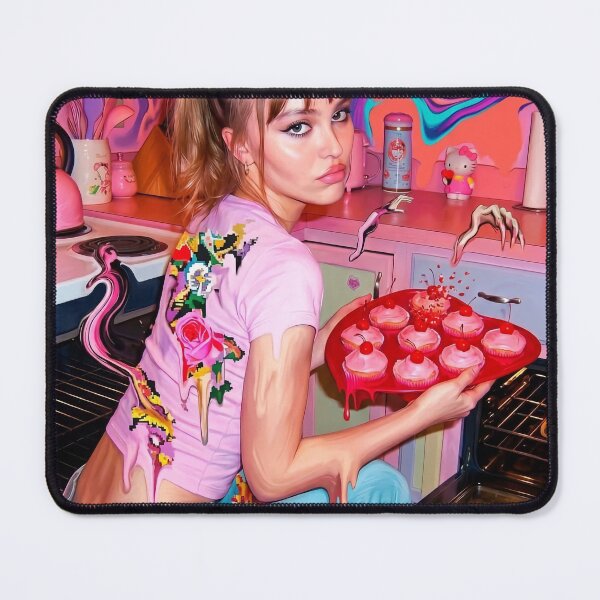 Item preview, Lily rose Depp vibrant pop art designed and sold by y2kponyclub.