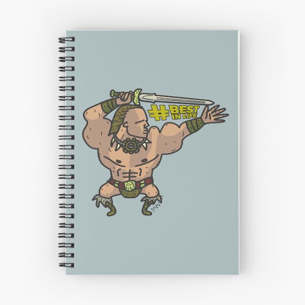 Item preview, Barbarian flexing with sword designed and sold by AlfreyArt.