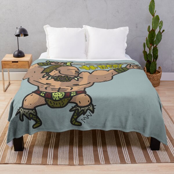 Item preview, Barbarian flexing with sword designed and sold by AlfreyArt.