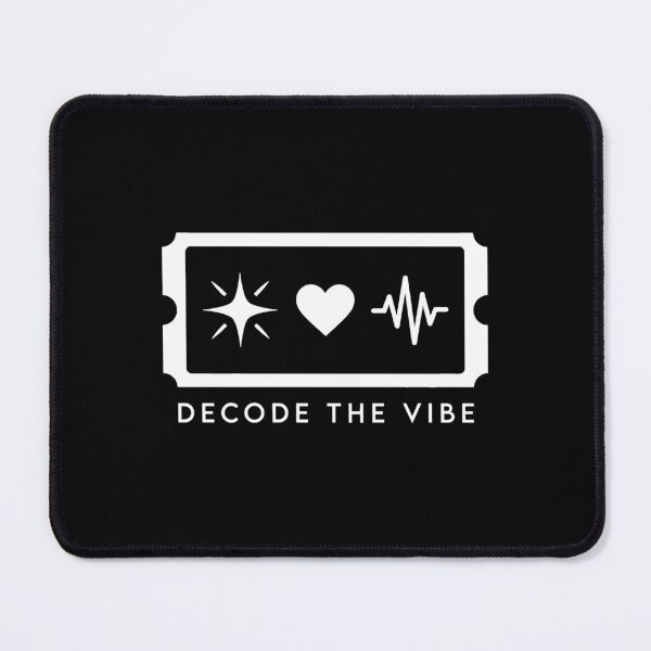 Item preview, Decode the Vibe Retro Vibe Symbolic Illustration designed and sold by SplashTastic.