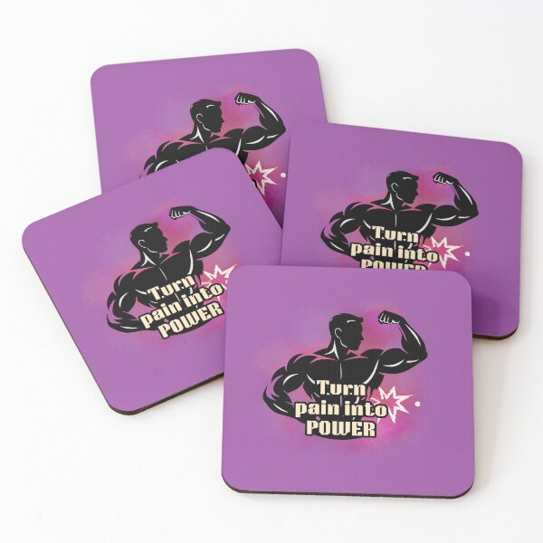Item preview, Gym Motivation Quote -Turn Pain Into Power designed and sold by Palette _Vibes.