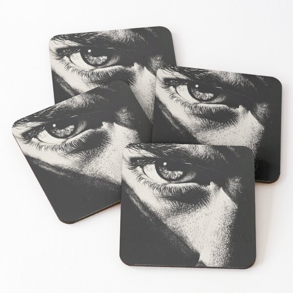 Item preview, Shadow Eye Monochrome Portrait designed and sold by Silence has weight.