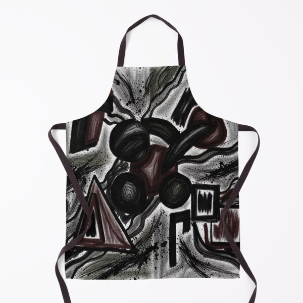 Item preview, Shape Riot Charcoal Sketch colorful geometric abstract design designed and sold by SmashingDeals.