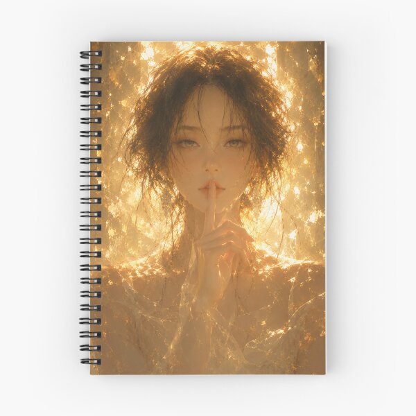 Item preview, Girl Beneath the Golden Light designed and sold by SEIMEI2025.