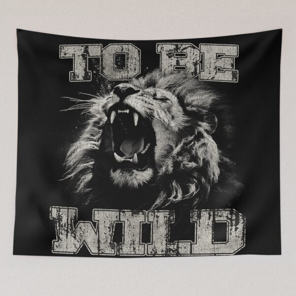 Item preview, Be Wild, Lion designed and sold by NF Designs Studio DTF.