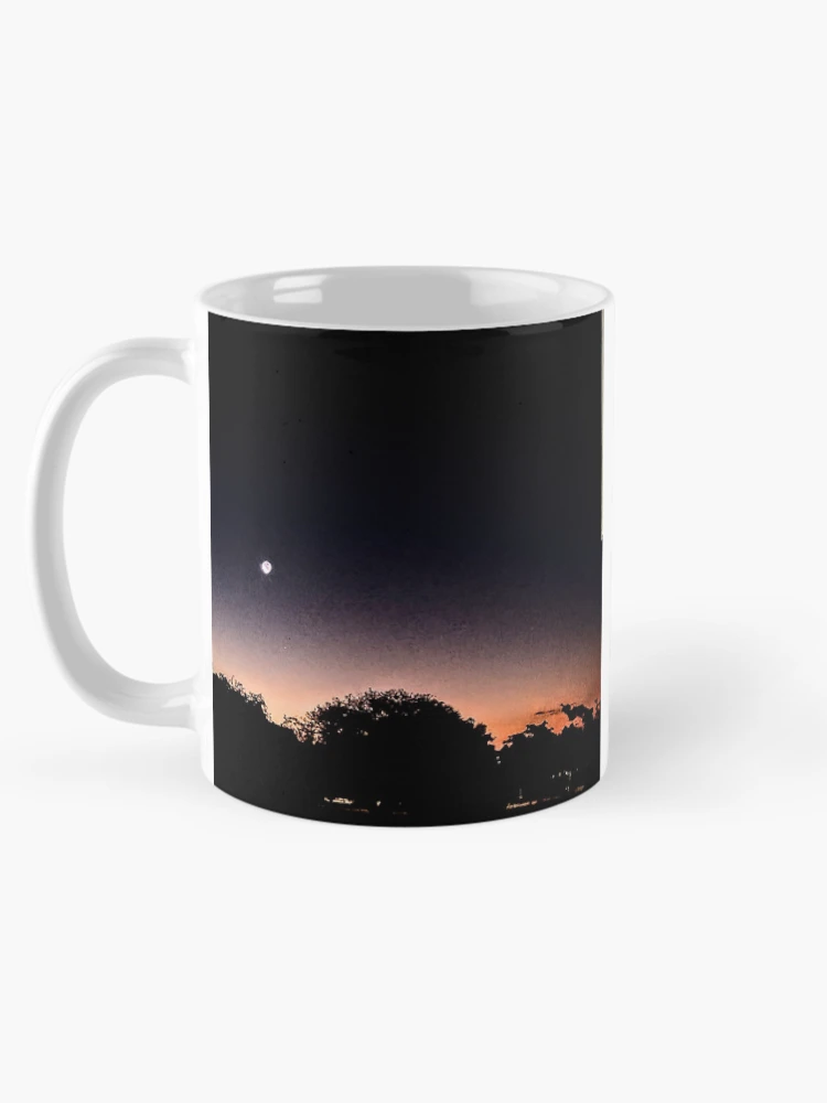 Thumbnail 5 of 6, Coffee Mug, Moon Rising designed and sold by DOS1221.